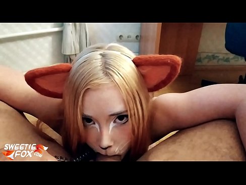 ❤️ Kitsune schlucken Dick a kum an hirem Mond ❤️❌ Qualitéit Porno bei eis ️❤
